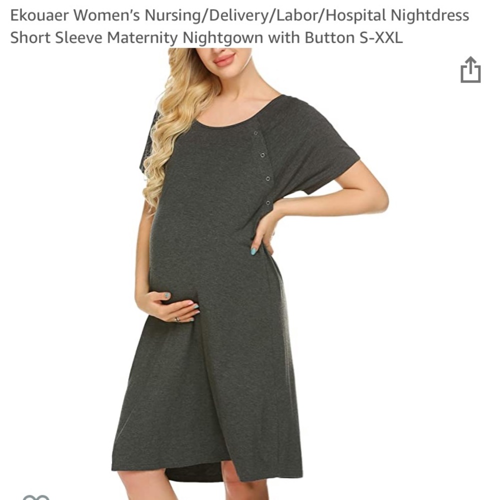 Nursing/Delivery labor/ nightgown